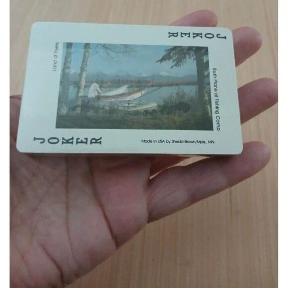 End of The Alaska Highway Delta Junction Playing Cards New Sealed Vintage USA